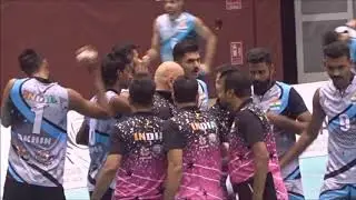 Qatar vs India Volley Ball Match 2019