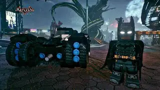 LEGO ARKHAM BATMAN Mod Suit Gameplay in Arkham Knight