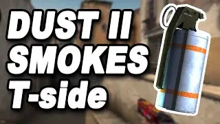 Dust 2 Smokes T-side - 20 Best Smokes 2023