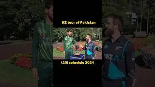 Pak vs NZ t20 schedule 2024 | Nz tour of Pakistan 2024