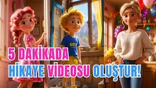 Yapay Zeka ile Hikaye Animasyon Videoları Oluşturma