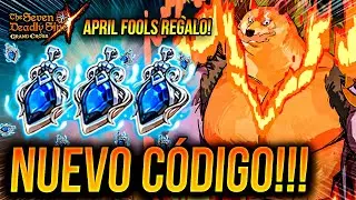 ¡NUEVO CÓDIGO! 3 COLGANTES SSR GRATIS 💎 RECLAMA RÁPIDO QUE SE VA! 🙂 | Seven Deadly Sins: Grand Cross