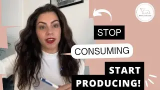 Stop consuming📵, start producing🌱 | Biblical productivity
