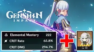 Nahida Ayaka Melt Burning Team | 300 Crit Damage Ayaka | Genshin Impact