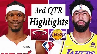 Los Angeles Lakers vs. Miami Heat Full Highlights 3rd Quarter | NBA Season 2021-22