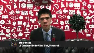 Portsmouth VideoTalks: Ben Dowling, Liberal Democrats- Voting System