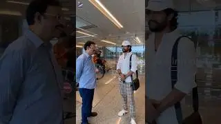 హైదరాబాద్ ఎయిర్ పోర్టులో సజ్జనార్ తో న్యాచురల్ స్టార్ నాని 👌 | 