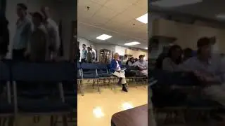 Foul Mouthed Anarchist Screams after ACRJ ICE Vote (Charlottesville)