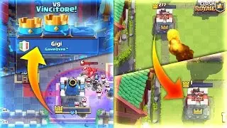 99% IMPOSSIBLE! I WIN and LOSE with 1HP on the TOWER!!! Clash Royale ITA!