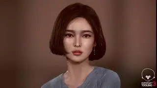 송혜교 3D 모델링