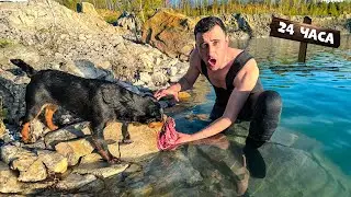 24-Часа на Мальдивах с Тони. Поймал осьминога. Шаурма из осьминога
