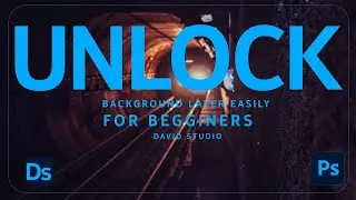 photoshop tutorial 2021 unlock background layer quickly in one minutes