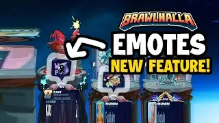 NEW EMOTES/EMOJIS FEATURE! - Brawlhalla Update