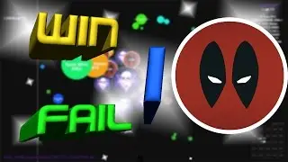 Agar.io Win/Fail #1 New Serie Insane