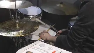 Experimenting with drums