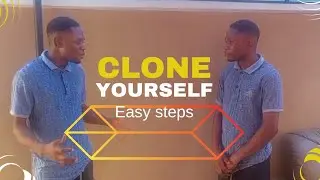 HOW TO CLONE/DUPLICATE YOURSELF USING CAPCUT