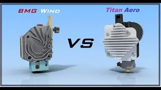 Direct BMG Wind vs Titan Aero, 3D Print