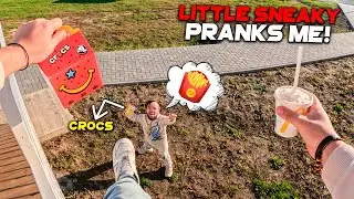 Little Sneaky Pranks Me at Every Turn! 😂😒(Funny in REAL LIFE)