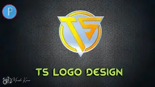 Make professional TS logo within a minute |Professional Logo Design | How make logo on pixellab