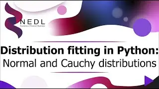 Distribution fitting in Python: Normal and Cauchy distributions