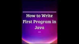 How to run first java program | Beginner Guide to run Java program