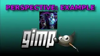 GIMP: Learn Perspective (Layers, Shadow, Transform)