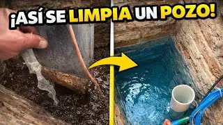 Limpieza de pozo de agua