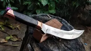 Knife Making - Making a Indian Knife - Saudi Kukari