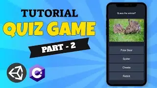 Quiz Game Part - 2 [Score, Life, Timer] | Unity 2D Tutorial | Madfireon