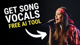 How to Get Vocals From a Song with AI (FREE)