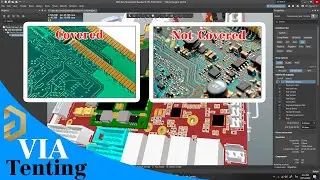 Altium Designer - Via Tenting