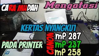 Paper Jam Canon MP 287,IS EASY Perbaikinya