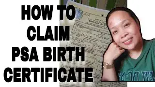 PAANO KUMUHA NG PSA BIRTH CERTIFICATE (STEP BY STEP)