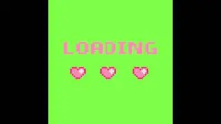 *GREEN SCREEN* CUTE AESTHETIC LOADING BARS! *NO CREDIT NEEDED*