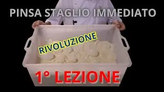 Revolutionary Pinsa. A new method approved by Di Marco. FIRST LESSON: DOUGH