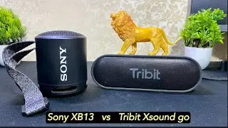 Tribit Xsound Go vs Sony SRS XB13 Sound Test ⚡️ Best Bluetooth Speaker ✌🏻
