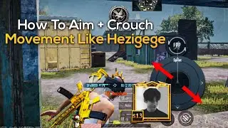How To Aim + Crouch Movement Like Hezigege ✨⚡👀❤️