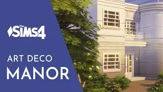 Art Deco Home🏢👠🍸 | No cc | The Sims 4 | Stop Motion