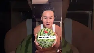 How to Eat Watermelon #healthylifestyle #healthyrecipes #watermelon