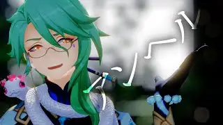 【MMD Genshin Impact】 アンヘル 【Baizhu & Changsheng】