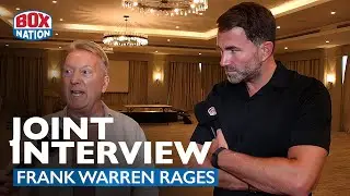 Frank Warren GOES BALLISTIC During Heated Interview With Eddie Hearn