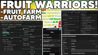 (NEW!) Fruit Warriors Script l Autofarm, Auto Stats, Collect Chests, Kill Mobs, Auto Quest (2023)