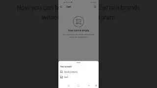 Instagram New Update New Feature 2023 (Your Cart is Empty) - | Instagram Cart