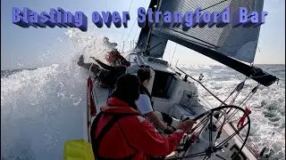 Crossing Strangford Bar on J109 GTR - Ardglass Race 2024