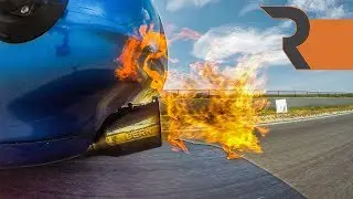 My JDM MR2 Turbo Spits Fire For The First Time on the Track!