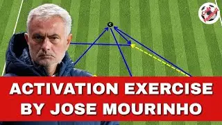 Activation drill by Jose Mourinho!