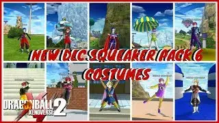 DRAGON BALL XENOVERSE 2 HOW TO GET DLC SQUEAKER PACK 6 COSTUMES AND ACCESSORIES