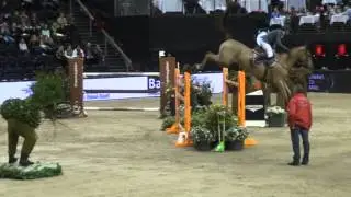 CSI5* Bâle - Kevin Staut & Estoy Aqui de Muze*HDC - barrage - 1,55 m - janvier 2015