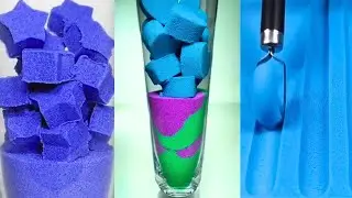 Kinetic Sand ASMR! Satisfying Sand ASMR Cutting! Relaxing Kinetic Sand ASMR!