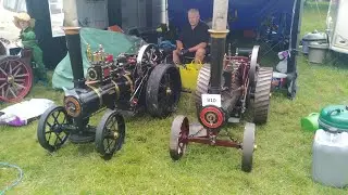 Miniature steam in the arena, Sussex Steam Rally.